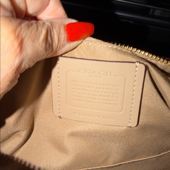 Coach Floral White Handbag - Picture 6 of 7